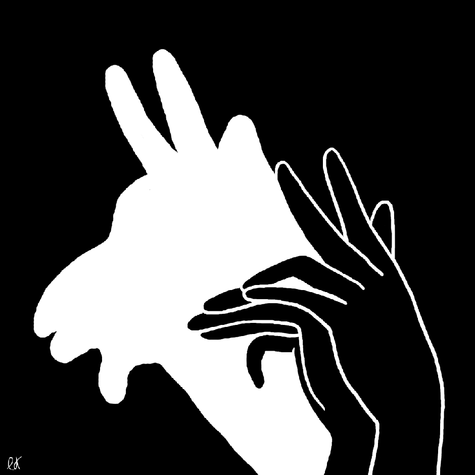 handshadow-goat